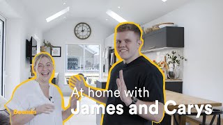 AT HOME WITH... JAMES AND CARYS WHITTAKER!