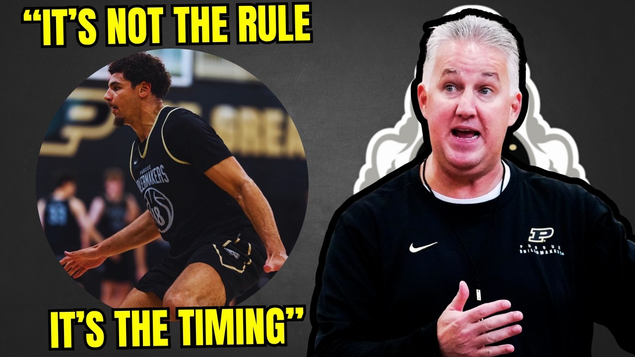 Matt Painter Speaks On Enzo Shahrvin's Hold Up: "I'm Not Arguing The Rule, I'm Arguing The Timing."