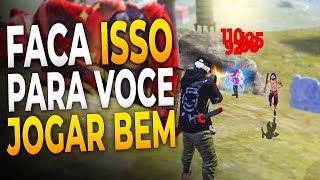 MUDE ISSO na sua JOGABILIDADE e comece a JOGAR BEM!! FREE FIRE DICAS