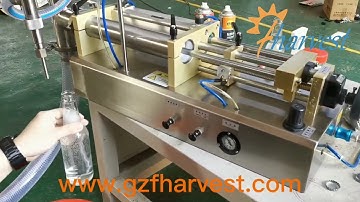 Semi automatic glass bottle filling and sealing machine,beverage filler and capper machine