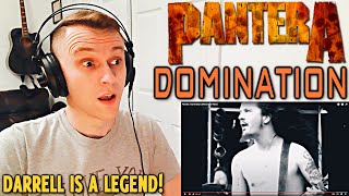 Darrell is a LEGEND! ~ PANTERA - DOMINATION ~ [REACTION!]