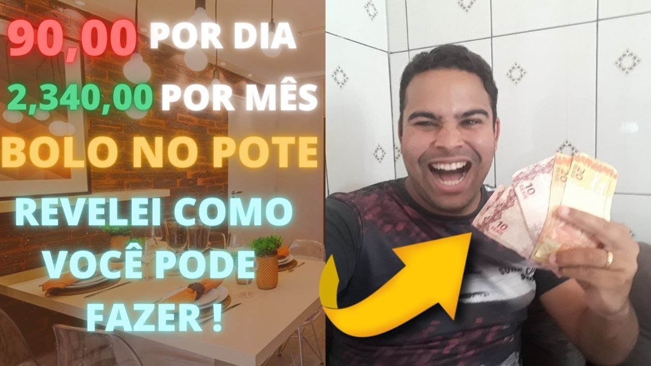 Veja Quanto Fiz Vendendo Bolo no pote