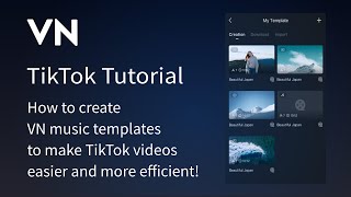 Use vn video editor app to create music templates make tiktok cool
videos. 2020 a free, simple, easy but powerful we hope will ...
