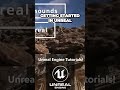 Metasounds, audio and getting started in unreal #shorts #unrealengine #uetips #audio #sounddesign