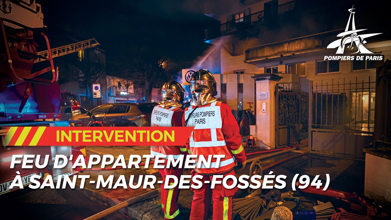 FEU D'APPARTEMENT À SAINT-MAUR-DES-FOSSÉS.