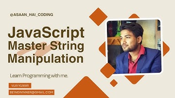 Unlock JavaScript String Manipulation Secrets in Hindi (2024): Concat, Replace, PadStart & More!