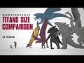 Monsterverse Titans | ANIMATED Size Comparison