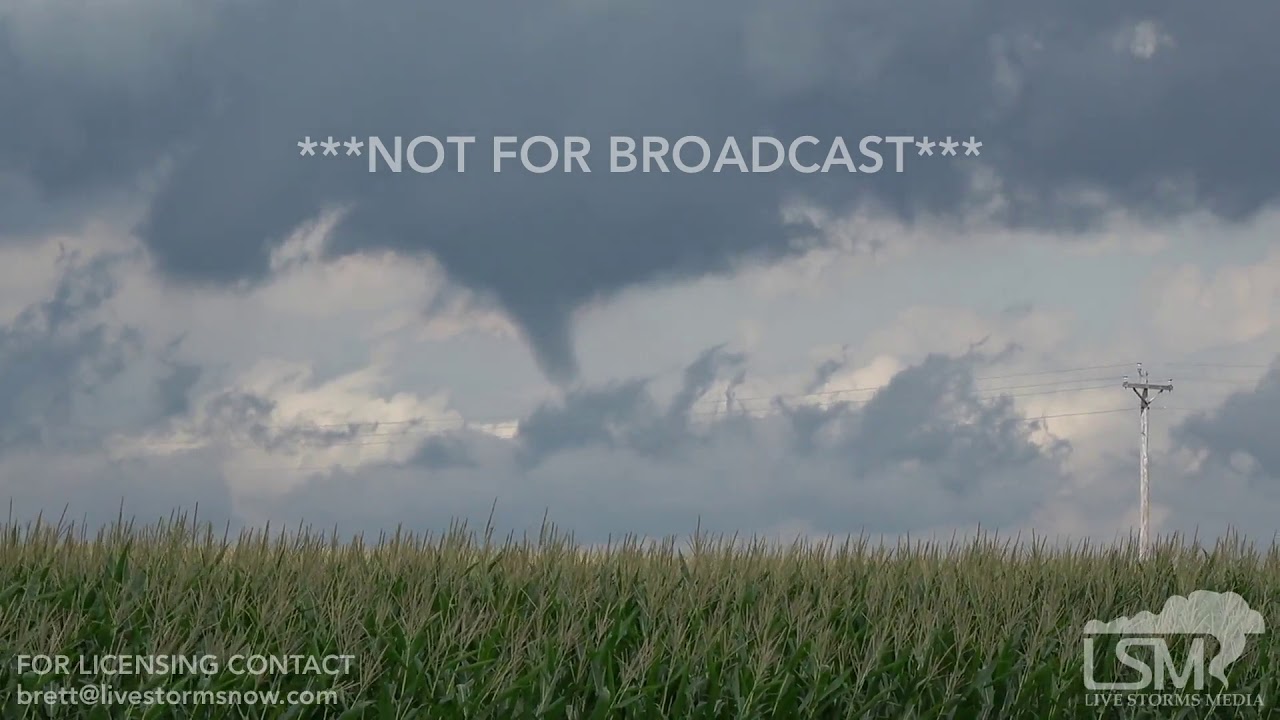 7192018 Collins, Iowa Funnel Clouds YouTube