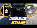 2023 acura rdx  true cargo capacity given in inches