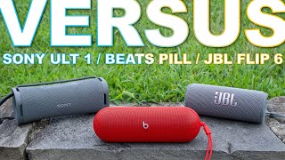 Beats Pill Vs JBL Flip 6 & Sony ULT 1 - Did Apple Even Try?