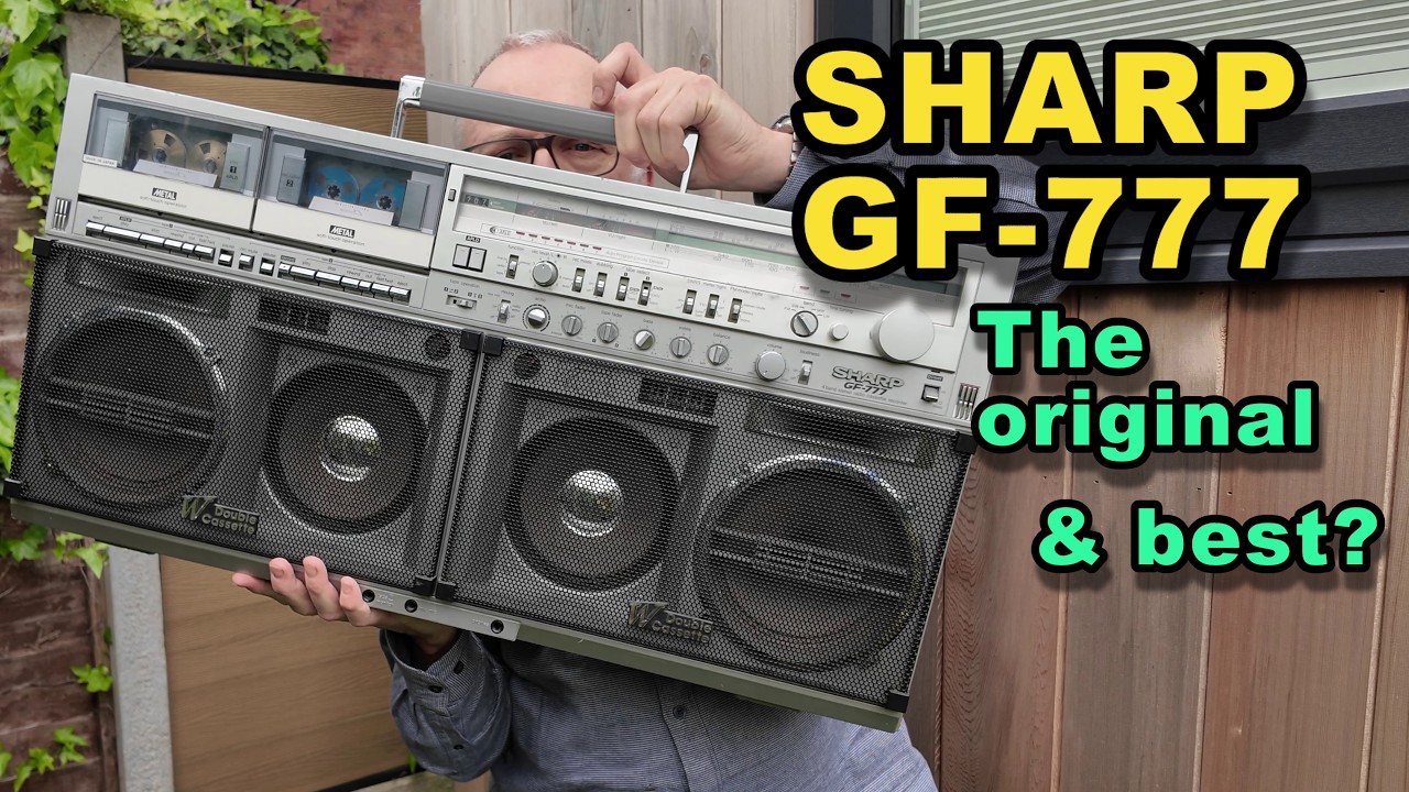 Quand tu avais la plus grosse dans les années 80' (Sharp GF-777)