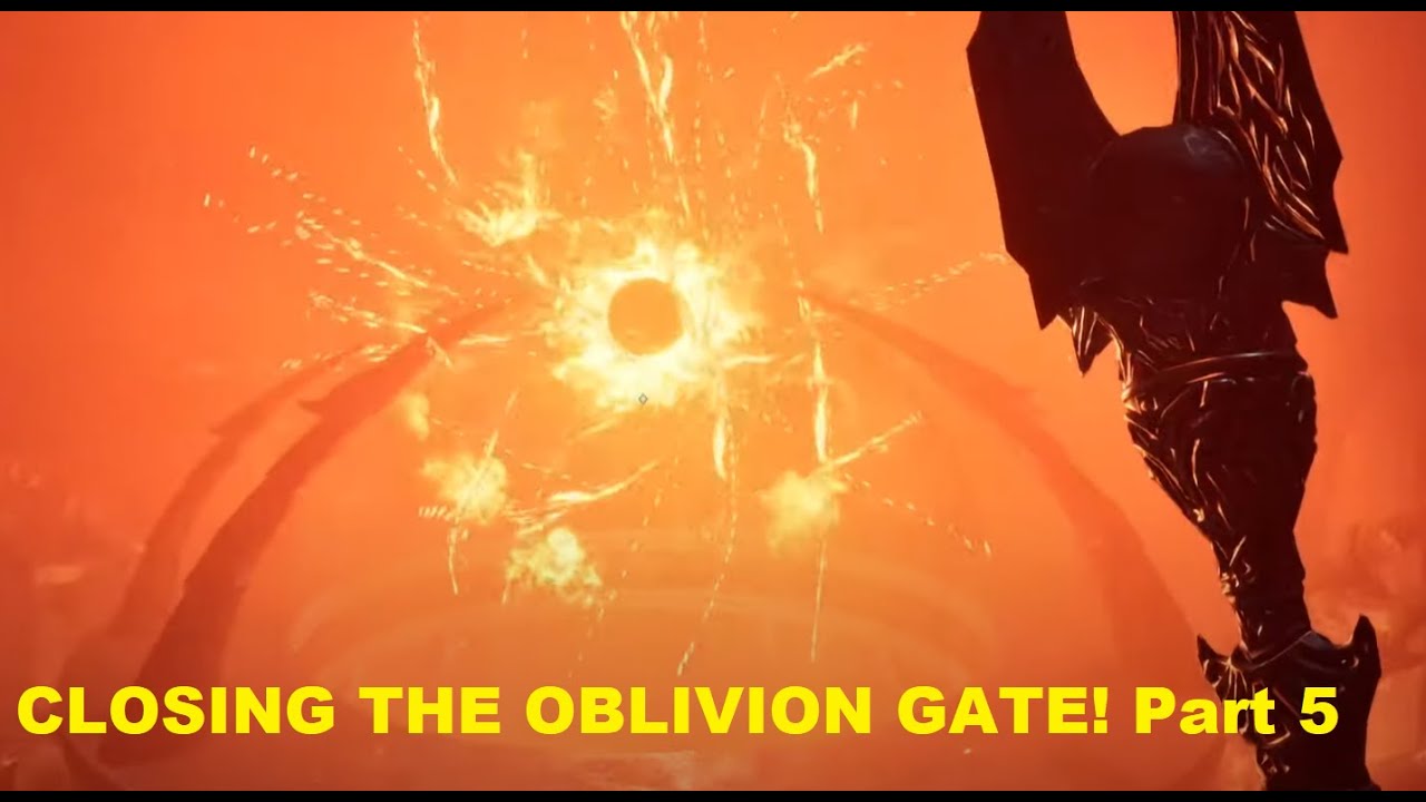 Oblivion IV Remastered - Part 5 - Closing the Oblivion Gate! - Adventures of Mal'Nourished
