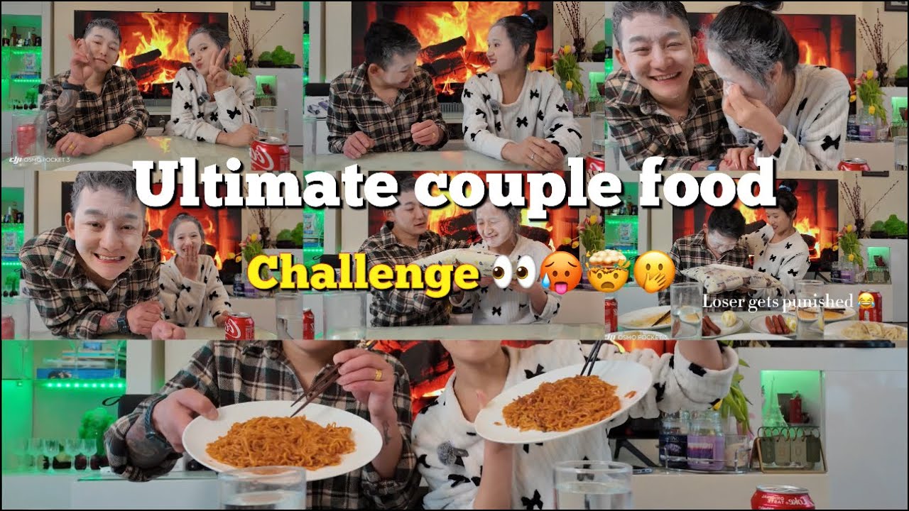🍽️ Ultimate Couple Food Challenge! Who Finishes First Wins – Loser Gets Punished! 😂🔥