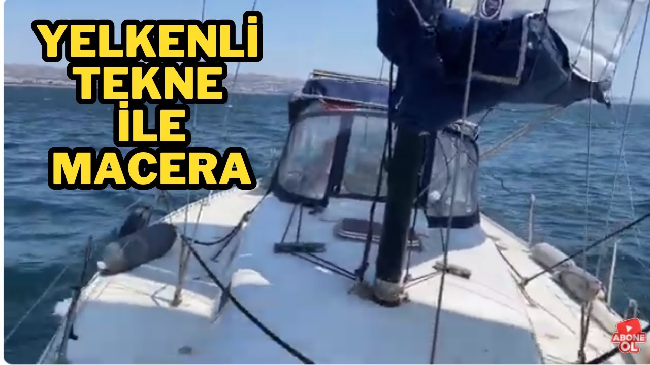⁣30 knot havada yelkenli ile seyir. #yelkenli_tekne #sailing #karavan #balıktaysanözgürsün