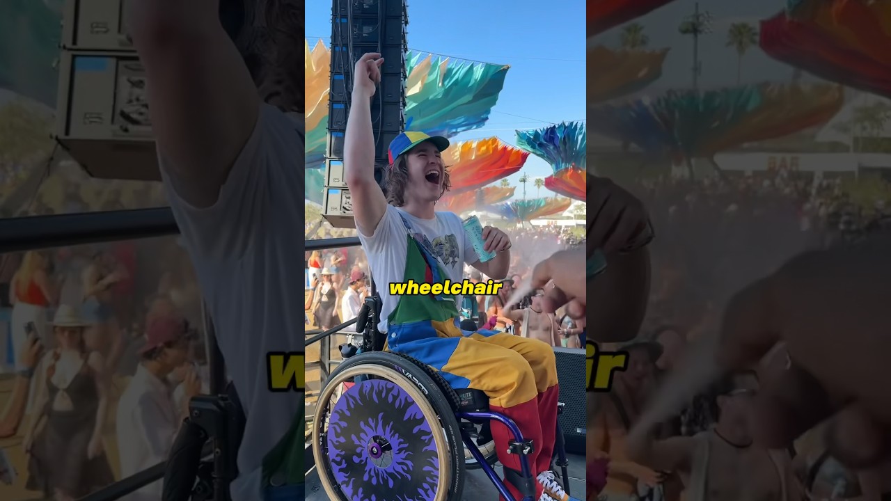Day in the life at Coachella ♿️🤯