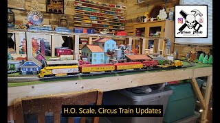 H.O. Scale Circus Train Update