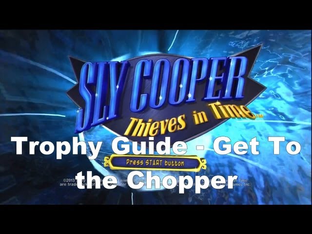 Sly Cooper: Thieves in Time Trophy Guide & Road Map