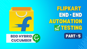 Flipkart  End to End Selenium Automation |Searching By Filtering Function |Part 5|JS Testing Academy