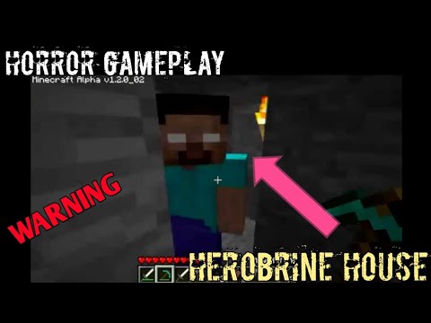 the mind of herobrine | Minecraft horror gameplay - YouTube
