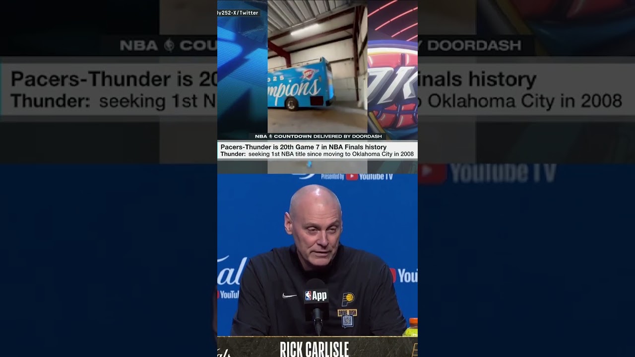 Rick Carlisle's reaction to OKC already having championship parade buses ready