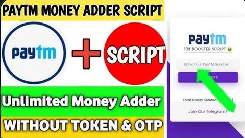 Paytm Money Adder Script || New Task Bypass Script || New Refer Script ||Earn With Khushi ||