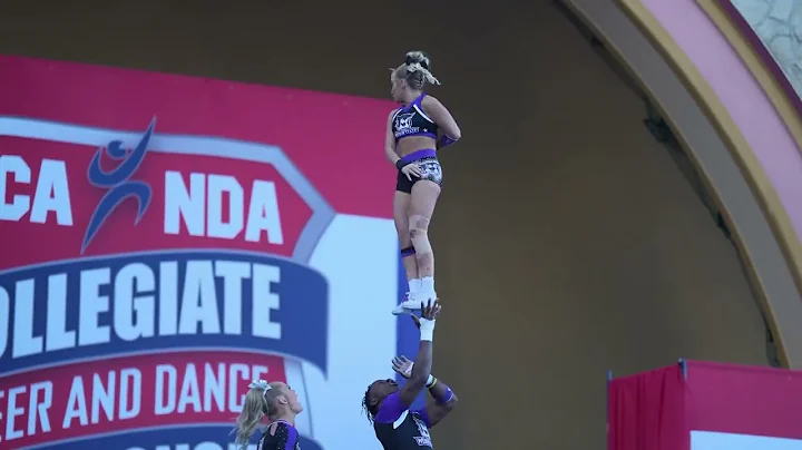 Hailey Smith and Joshua Hill 2025 NCA Partner Stunt National Champions