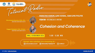 Cohesion and Coherence - FSSI4104 Intermediate Writing ⁠⁠⁠