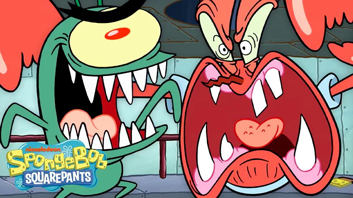 60 MINUTES of Mr. Krabs & Plankton 🦀👁️ | SpongeBob | ‪@SpongeBobOfficial‬