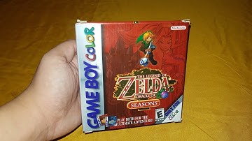 The Legend of Zelda: Oracle of Seasons Unboxing CIB Complete In Box