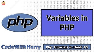 Php Variables | PHP Tutorial #5
