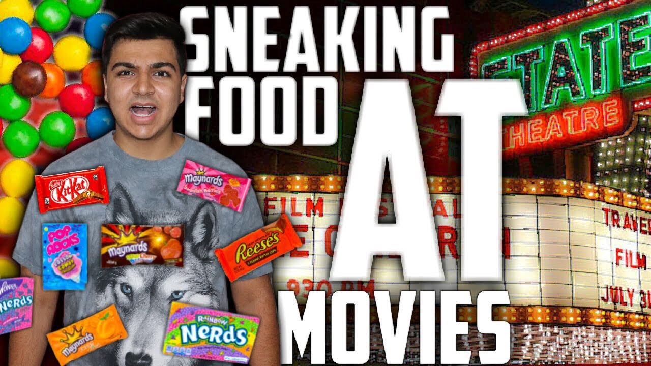 HOW TO SNEAK SNACKS INTO THE MOVIE THEATER! | MOVIE ...