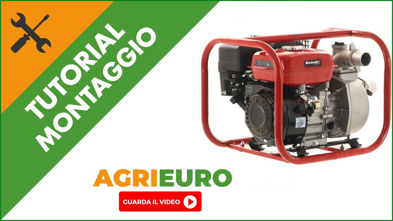 Einhell Motopompa a scoppio 4 tempi per irrigazione GH-PW 16