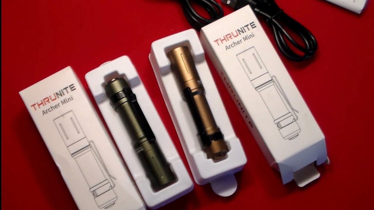 Giveaway ThruNite EDC Flashlight Archer Mini (Closed) YouTube