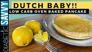 DUTCH BABY PANCAKE - BREAKFAST MADE BETTER - DIABETIC RECIPES FOR BREAKFAST