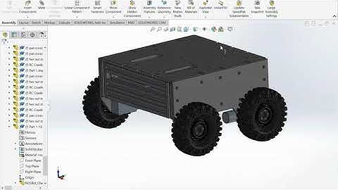 Exporting Mobile Robot Solidworks Assembly to ROS