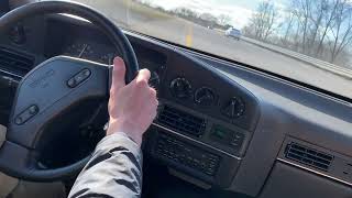 1989 Taurus SHO on ramp to 100