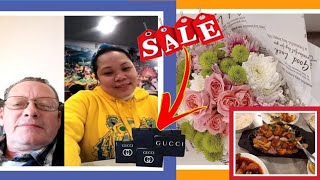 BRITISH-FILIPINA ????LONG-DISTANCE RELATIONSHIP COUPLE ??WINDOW SHOPPING WILSON HAUL 