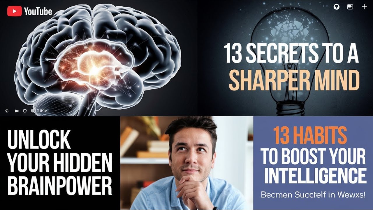 13 Habits to Increase Intelligence - YouTube