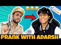 Prank with omegle king  adarshuc