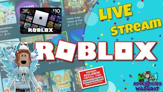 ROBLOX ON PS4 LIVESTREAM? ROBUX GIVEAAWY 