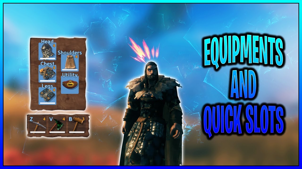 Valheim Mods Equipment And Quick Slots Mod Showcase and how to install