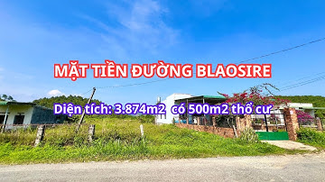 🔴(525) Đất Giáp Suối Nước Chảy Quanh Năm | Bất Động Sản Bảo Lộc
