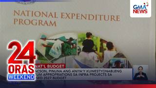 Lacson Flags Lump-Sum Infrastructure Items In Proposed 2027 Budget 24 Oras Weekend