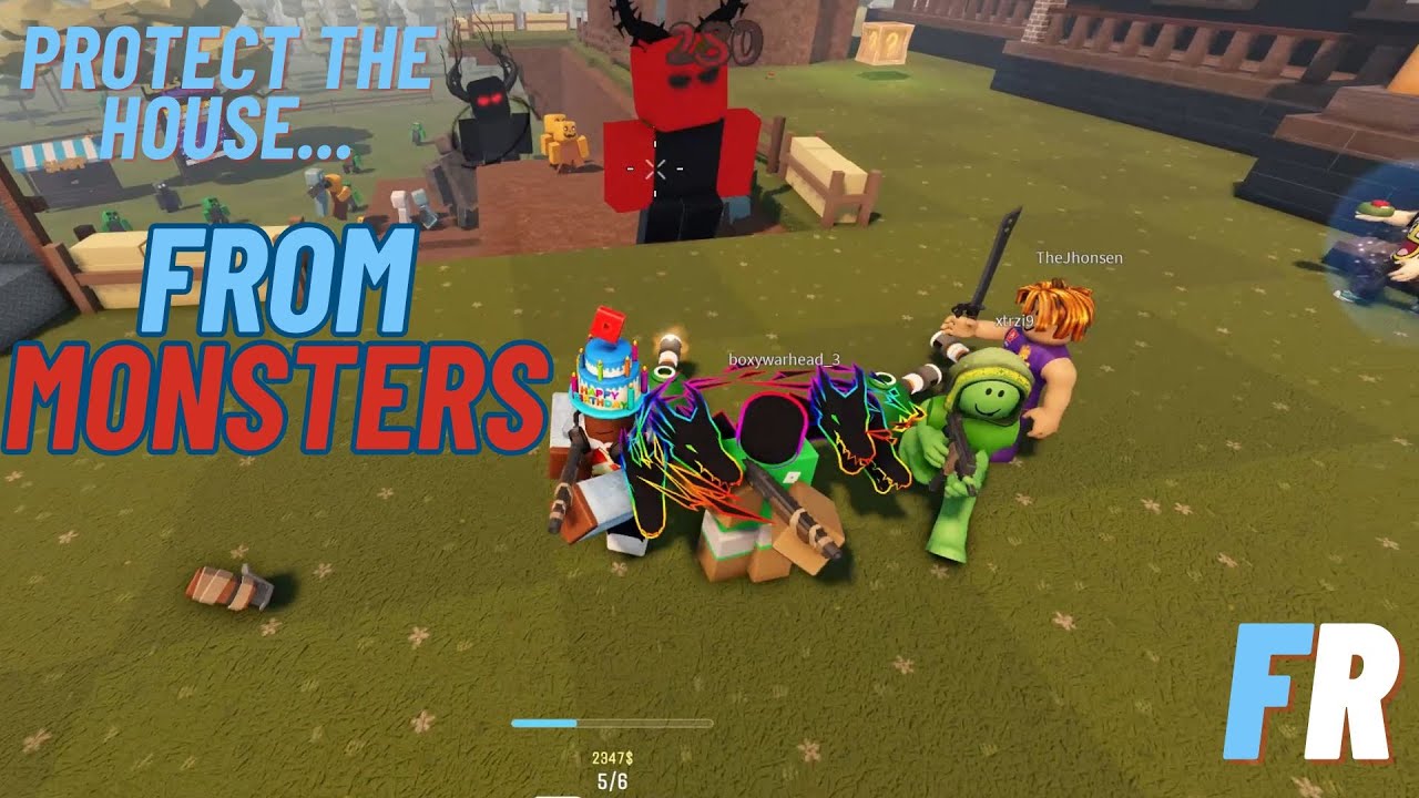 Présentation : Protect the house from monsters [FR] : Survivez le plus ...