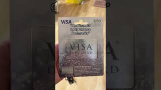 How to Redeem a VISA Gift Card for Cash  BEST WAY! #short | FINANCIAL INDEPENDENCE RETIRE EARLY