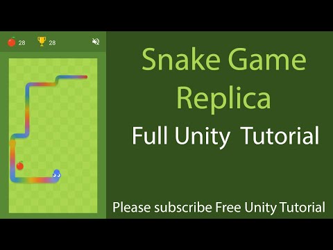 Unity Game Tutorial: Snake 3D - Arcade Game