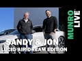 Jon lends Sandy his Lucid Air Dream Edition Performance.