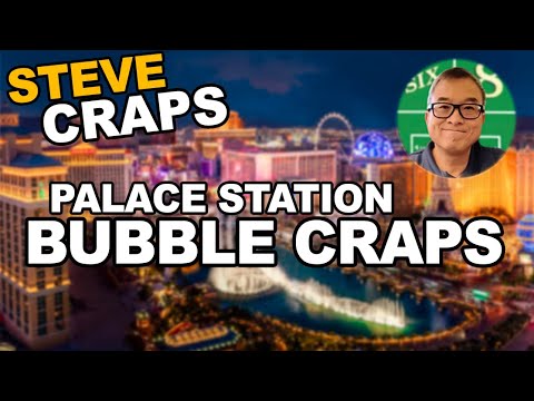 Crapless BUBBLE CRAPS. Palace Station Casino, Las Vegas