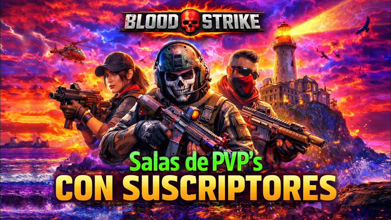 BLOOD STRIKE con SUSCRIPTORES 😍 VIERNES de PVP's y Pura Acción 🤩🔥