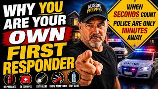 Why YOU are YOUR OWN First Responder - When Seconds Count Police Are Only Minutes Away!
